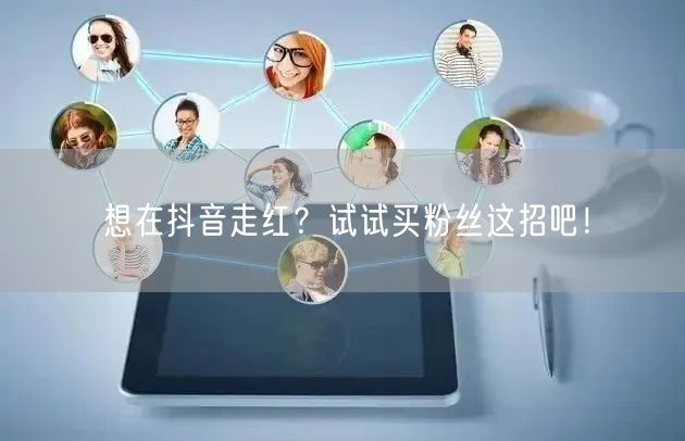 想在抖音走红?试试买粉丝这招吧!