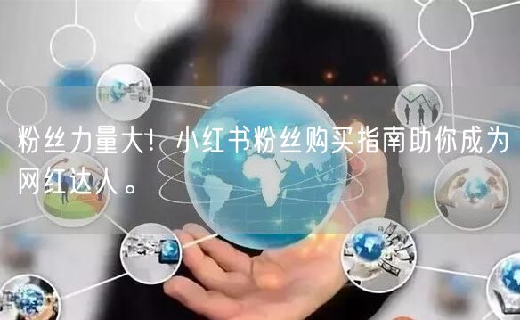 粉丝力量大！小红书粉丝购买指南助你成为网红达人。