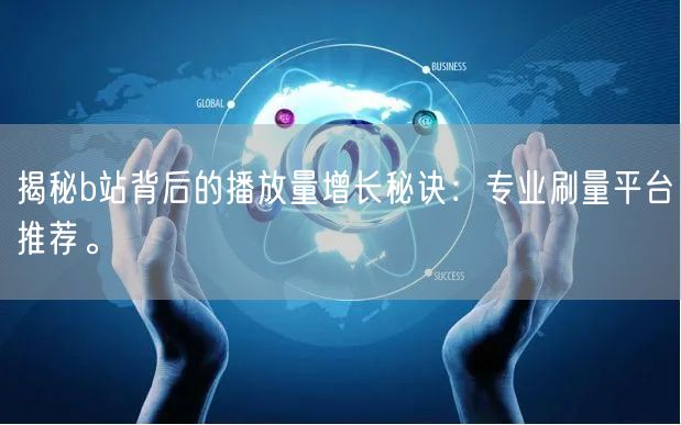 揭秘b站背后的播放量增长秘诀：专业刷量平台推荐。