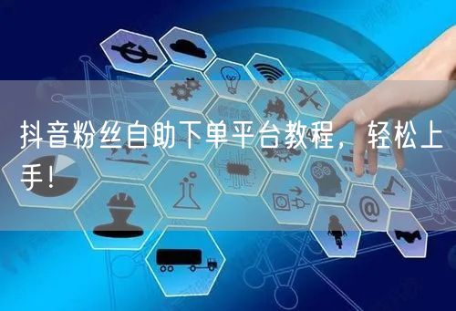 抖音粉丝自助下单平台教程，轻松上手！