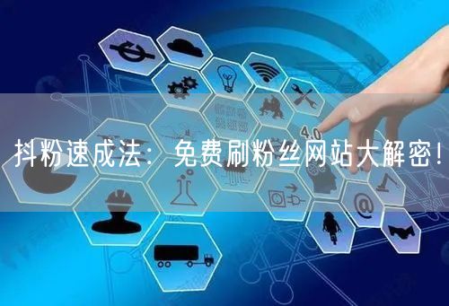 抖粉速成法：免费刷粉丝网站大解密！
