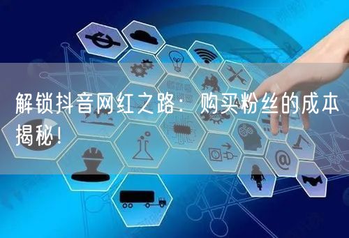 解锁抖音网红之路：购买粉丝的成本揭秘！