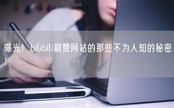 曝光！bilibili刷赞网站的那些不为人知的秘密！