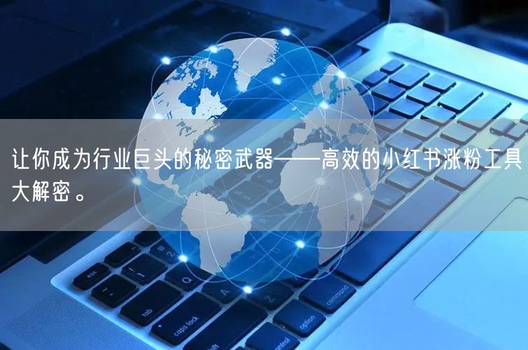 让你成为行业巨头的秘密武器——高效的小红书涨粉工具大解密。