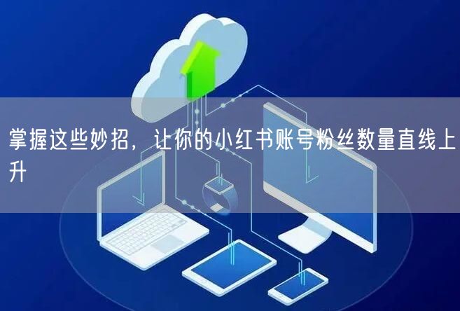 掌握这些妙招，让你的小红书账号粉丝数量直线上升