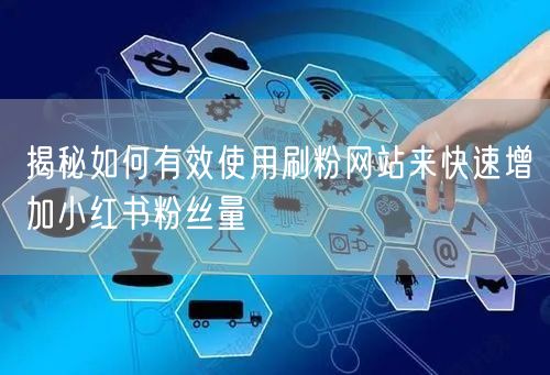 揭秘如何有效使用刷粉网站来快速增加小红书粉丝量