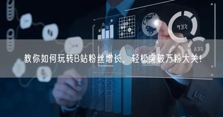 教你如何玩转B站粉丝增长，轻松突破万粉大关！
