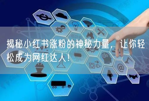 揭秘小红书涨粉的神秘力量，让你轻松成为网红达人！