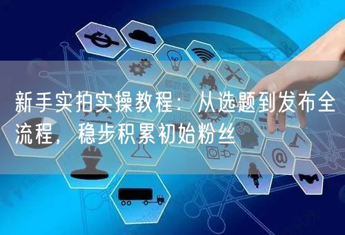 新手实拍实操教程:从选题到发布全流程,稳步积累初始粉丝